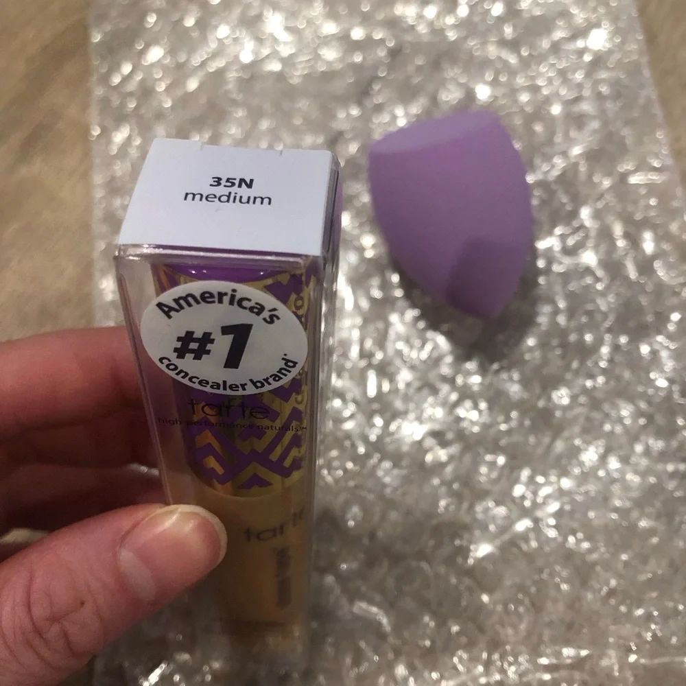 Tarte Shape Tape Concealer with Blending Sponge - 32N Medium